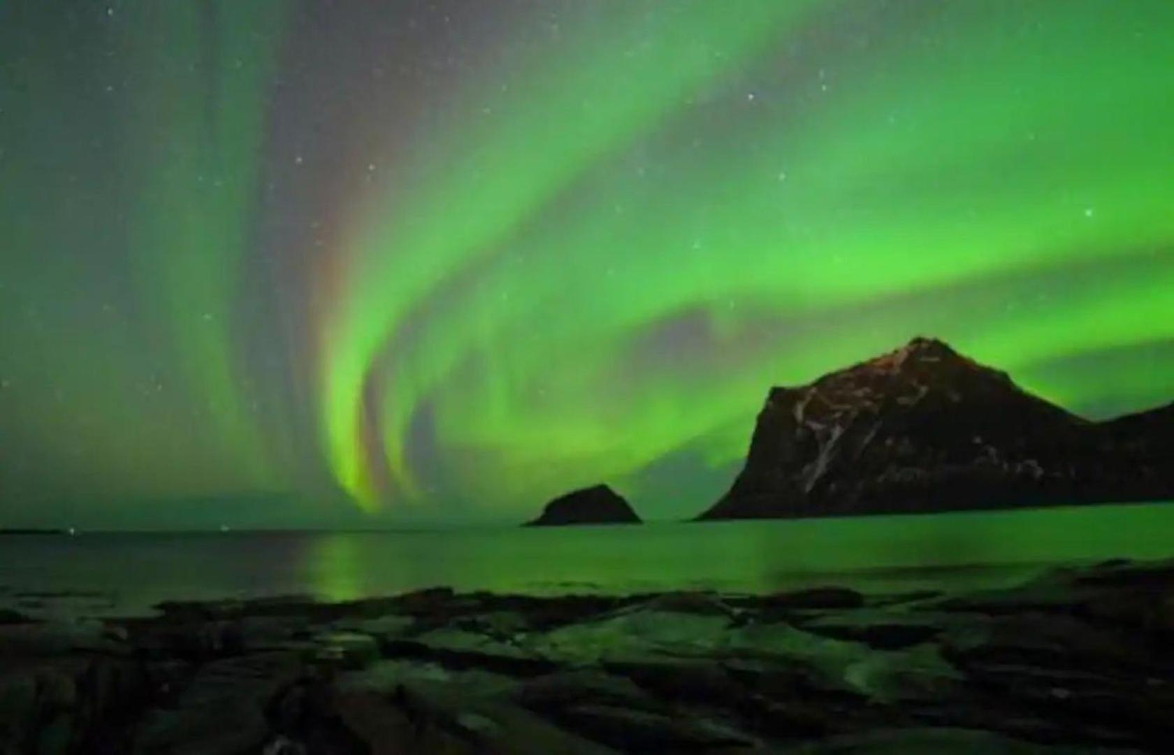 Northern Light Cabin Lofoten Sennesvik エクステリア 写真
